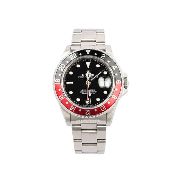 Rolex GMT-Master II with red and black bezel