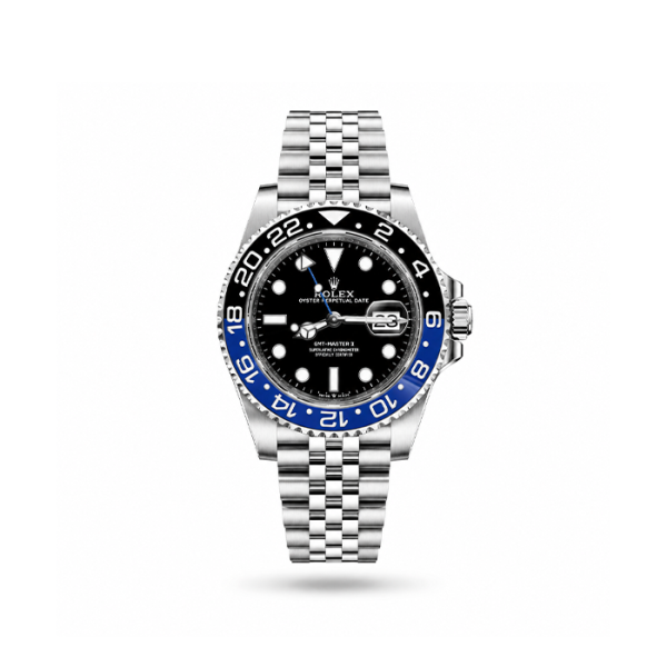 Rolex GMT-Master II Batgirl on Jubilee bracelet