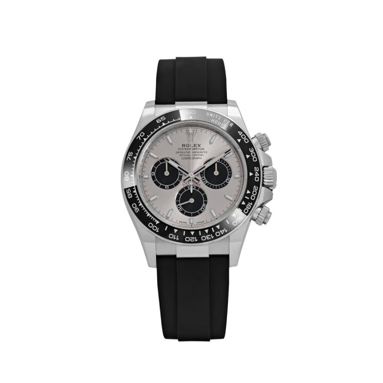 Rolex Daytona in white gold with grey dial