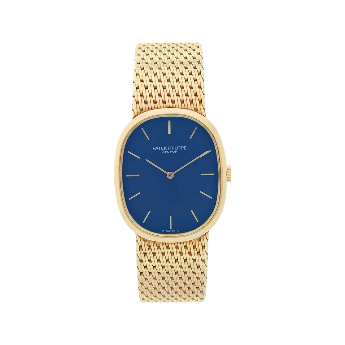Patek Philippe Golden Ellipse 3788 Yellow Gold Blue Dial, Ref. 3788 – pre-owned at Ilan Watches Dubai