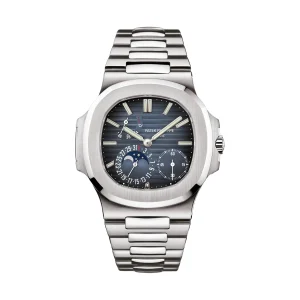 Patek Philippe Nautilus 5712/1A Steel Blue Dial Moon Phase