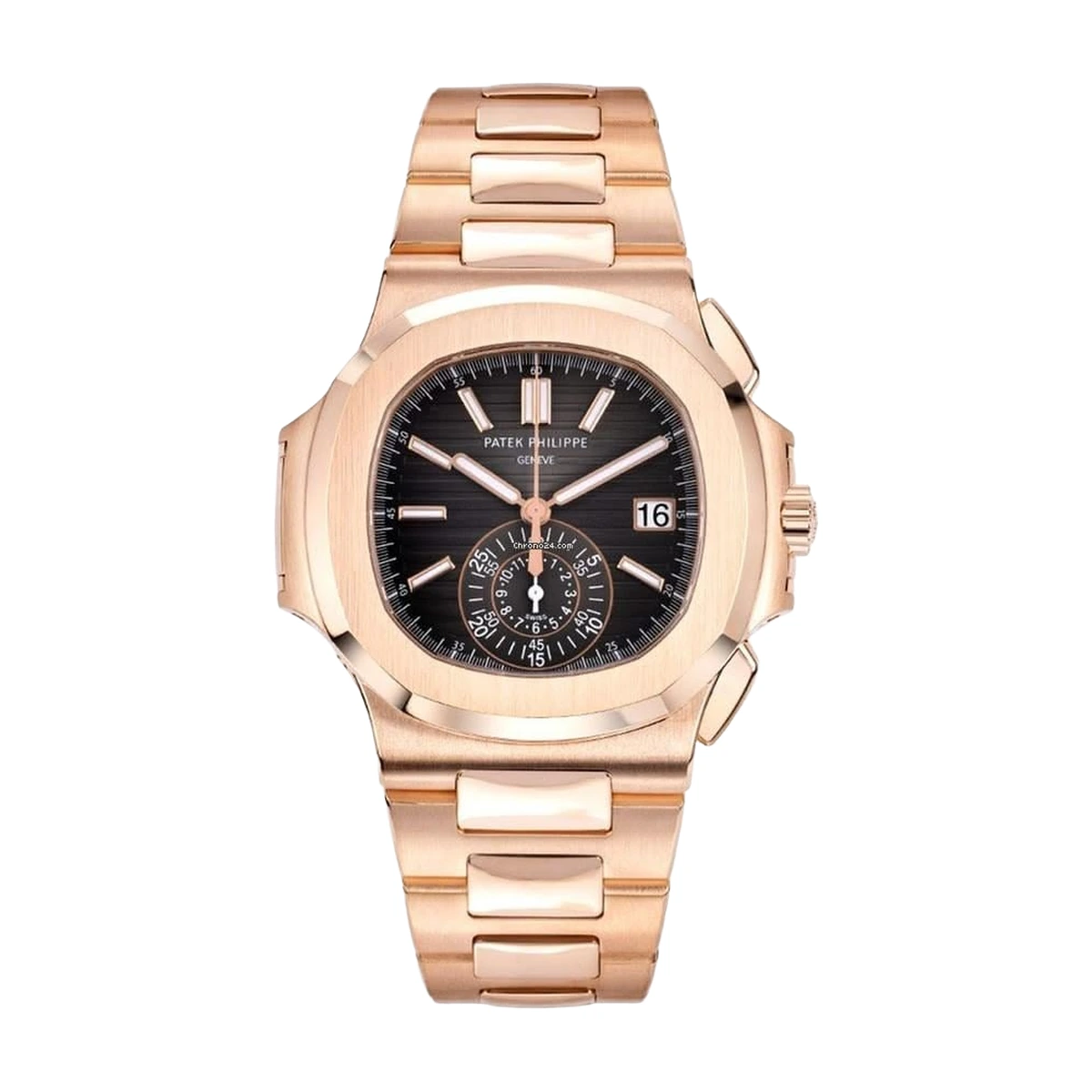 Patek Philippe Nautilus Chronograph 5980/1R Rose Gold, Ref. 5980/1R-001 – pre-owned at Ilan Watches Dubai