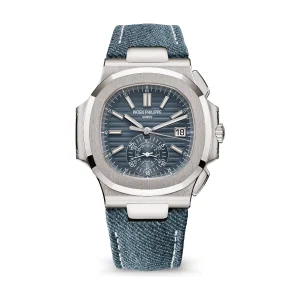 Patek Philippe Nautilus Flyback Chronograph 5980/60G White Gold