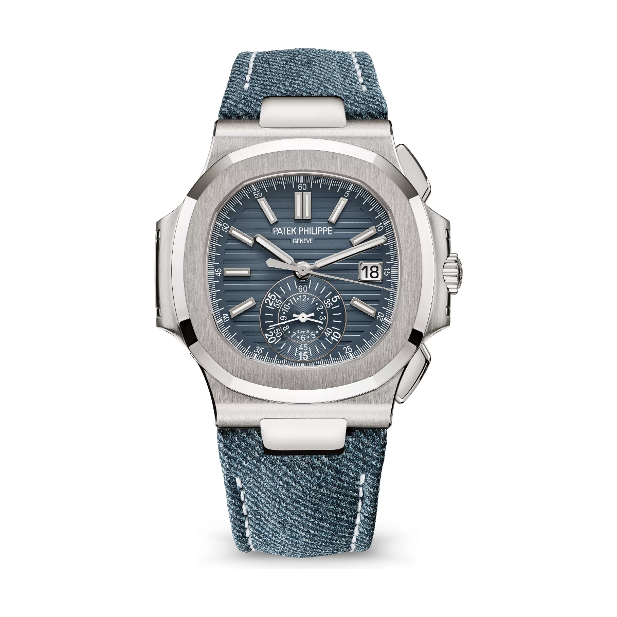 Patek Philippe Nautilus Flyback Chronograph 5980/60G White Gold, Ref. 5980/60G-001 – unworn at Ilan Watches Dubai