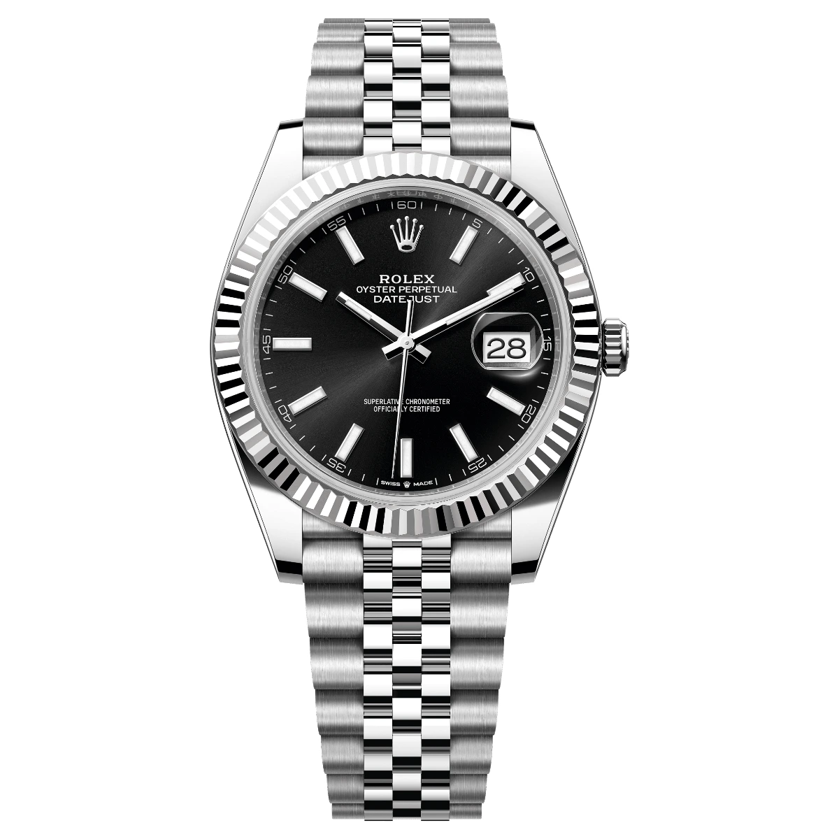 Rolex Datejust 41 Black Index Dial Jubilee, Ref. 126334 – unworn at Ilan Watches Dubai