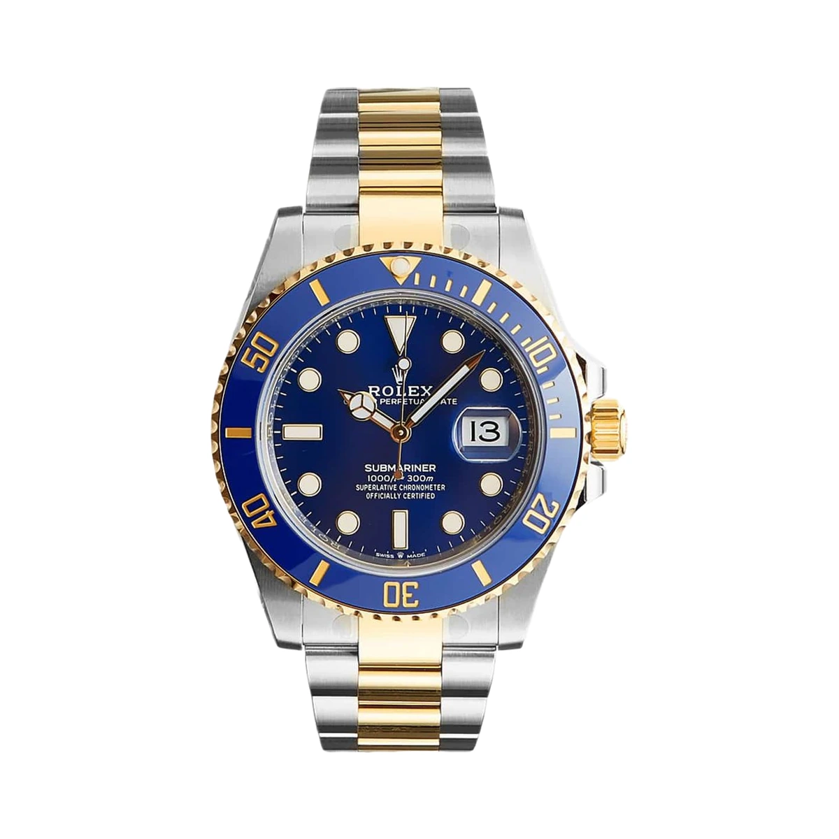 Rolex Submariner Date Steel & Yellow Gold Blue Dial, Ref. 116613 – pre-owned at Ilan Watches Dubai